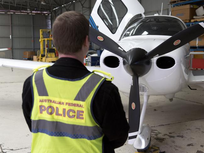 Two planes have been seized. Picture: Australian Federal Police