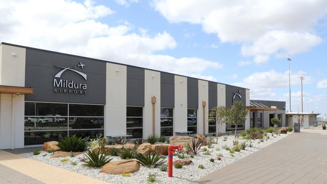 Mildura Airport is set to be linked with three capital cities in the near future. Picture: Glenn Milne