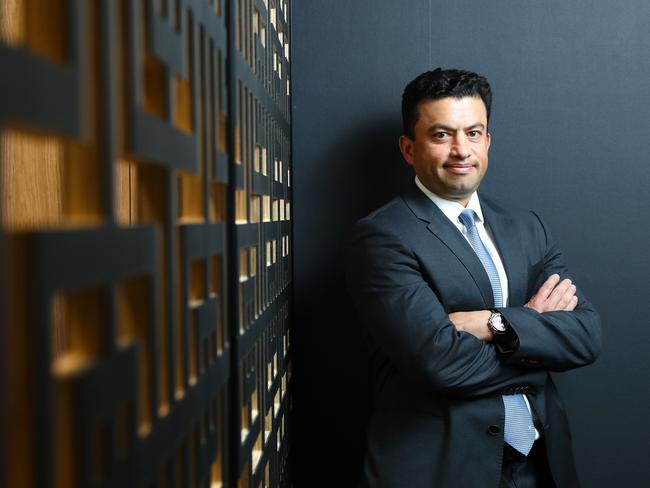 22/06/2018: Gerard Satur, CEO MST Financial Services, has started a an equities analysis firm that challenges the in-house model of the brokers. He has amassed a team of the top-rated analysts in the country. Photographed in Sydney on Friday. Hollie Adams/The Australian