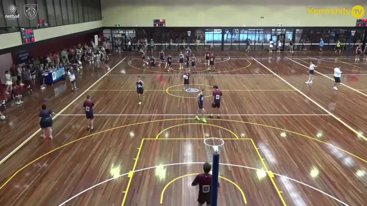 Replay: Gippsland v Two Bays (17&U M) - 2025 Netball Victoria State Titles Day 1