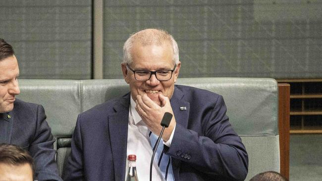 Mr Morrison secretly swore himself in as a second Health Minister and second Finance Minister in March 2020. Picture: NCA NewsWire / Gary Ramage