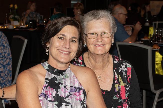 Robyn Ware and Sharee Corby at the Zonta Club of Mackay Inc International Women's Day Luncheon at the MECC Sunday March 5 2023 Picture: Michaela Harlow