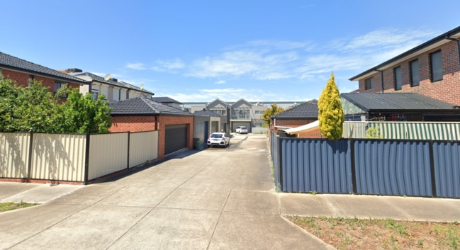 Liberator Lane in Braybrook. Picture: Google Maps