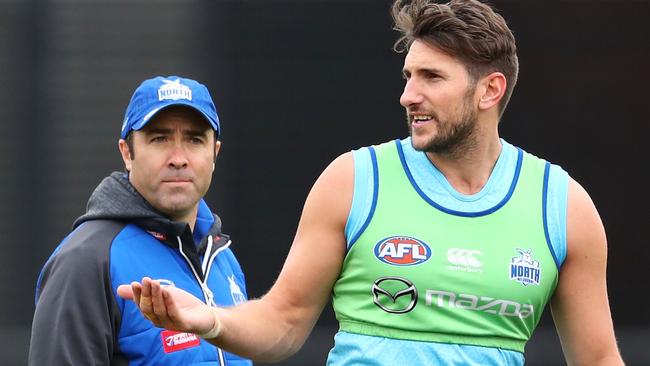 North Melbourne is hopeful Jarrad Waite will be right to play after a head knock last week. Picture: Getty