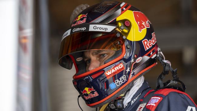 Defending Supercars champion Shane van Gisbergen was stripped of a podium for a driving penalty