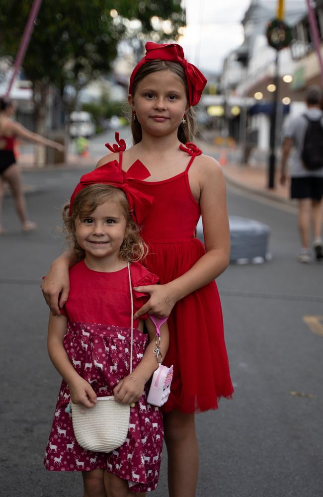 Milah and Anarlia at Mary Christmas, December 20,2023.