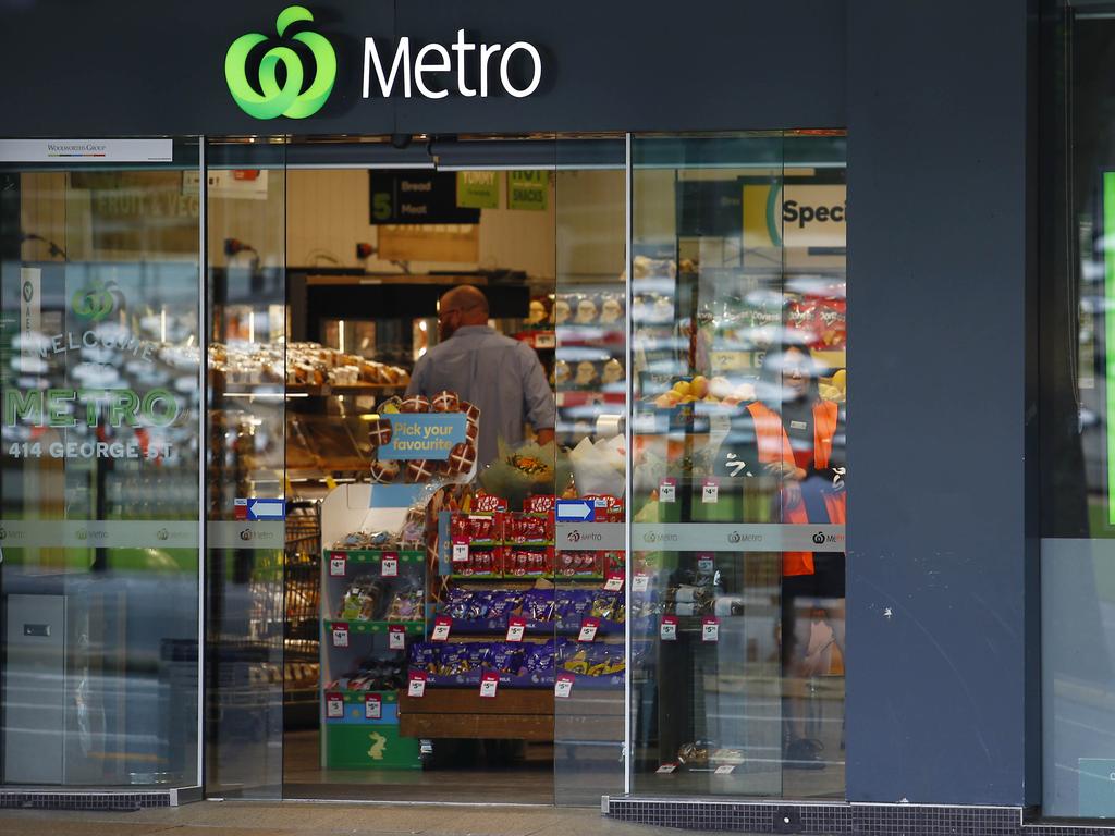 Shoppers in some Victorian and NSW stores may be affected by the strike. Picture: NewsWire/Tertius Pickard