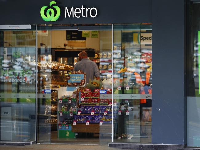 Shoppers in some Victorian and NSW stores may be affected by the strike. Picture: NewsWire/Tertius Pickard