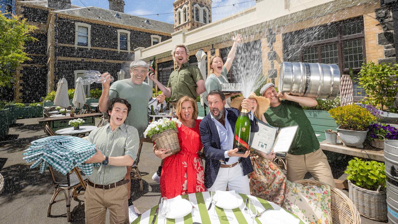 Staff at the The Commons Collective will have the ‘biggest smiles in town’ as they welcome Melburnians back for a well-deserved glass of champagne. Picture: Jason Edwards