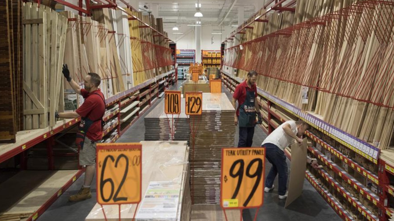 Hardware sales slowed in March. Picture: Brent Lewin/Bloomberg via Getty Images