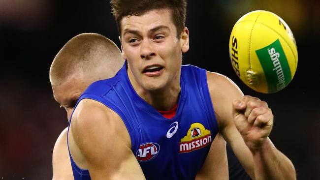 Josh Dunkley has really stepped up for the Bulldogs. Picture: Getty