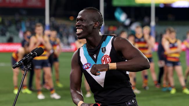 Aliir Aliir could be the recruit of the year. Picture: Getty Images