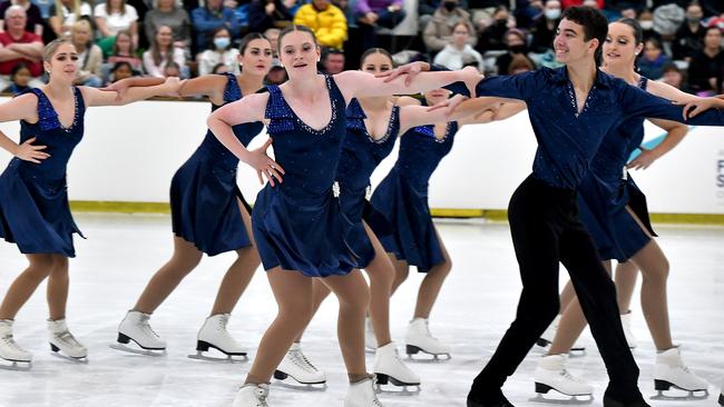 Australian Figure Skating Championship. Saturday November 26, 2022. Picture, John Gass