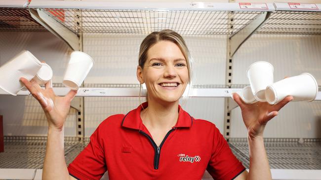 Coles removes its single use plastic tableware from all stores this week. Picture: Supplied