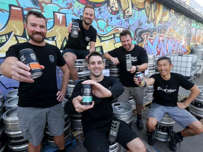 Black Hops Brewing won Champion Small Australian Brewery award earlier this year at the Australian International Beer Awards Picture Mike Batterham