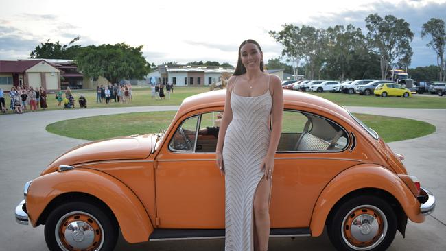 Ella McLennan. Photographs from the Gilroy Santa Maria College Formal 2022 in Ingham on Friday night. Picture: Cameron Bates