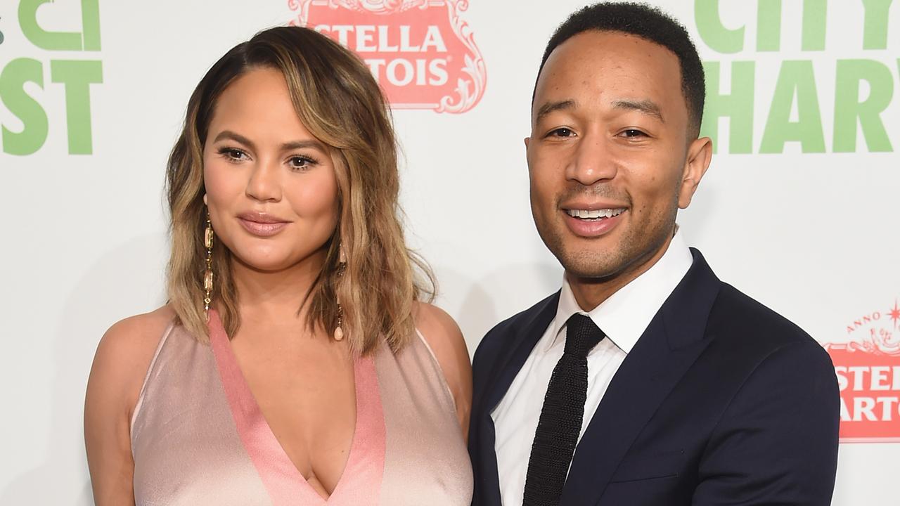 Chrissy Teigen and John Legend welcomed their second child last Wednesday. Picture: Jamie McCarthy/Getty Images for City Harvest