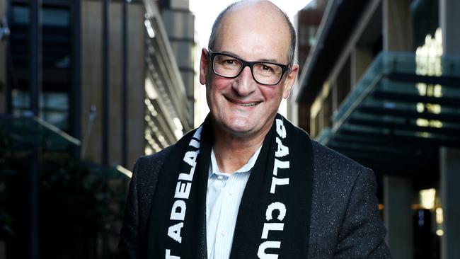 Port chairman David Koch was on the front foot at the Power’s best and fairest.
