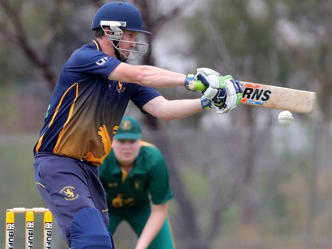 Jack Condon played a matchwinning hand at the top of the order for Strathmore.