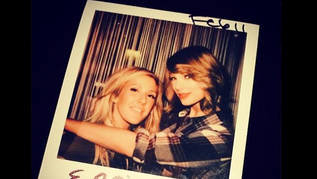 Ellie Goulding is a member of Taylor Swift’s famous ‘squad’. Picture: Supplied