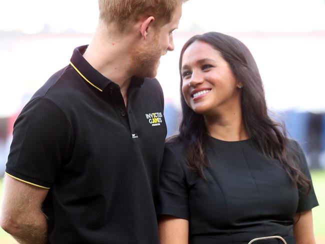 FILE - FEBRUARY 14: Megan, Duchess of Sussex and Prince Harry, Duke of Sussex are expecting their second child together. LONDON, ENGLAND - JUNE 29: In this handout image provided by The Invictus Games Foundation, Prince Harry, Duke of Sussex and Meghan, Duchess of Sussex prepare to watch the first pitch as they attend the Boston Red Sox against the New York Yankees match at the London Stadium on June 29, 2019 in London, England. The historic two-game "You Just CanÃ¢â¬â¢t Beat The Person Who Never Gives Up" series marks the sportÃ¢â¬â¢s first games ever played in Europe and The Invictus Games Foundation has been selected as the official charity of Mitel and MLB London Series 2019. (Photo by Handout/Chris Jackson/Invictus Games Foundation via Getty Images)