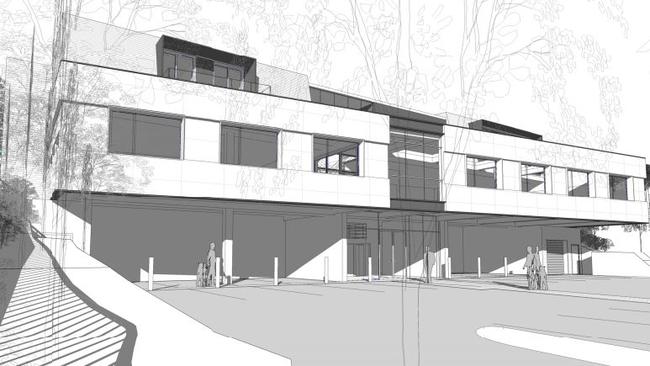 An artist's impression of the proposed childcare facility on Warringah Rd, Forestville.