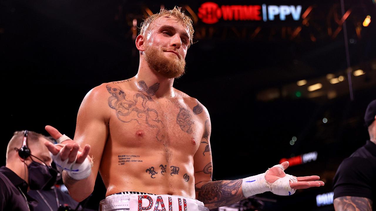 YouTuber-turned-boxer Jake Paul. Picture: Mike Ehrmann/Getty Images