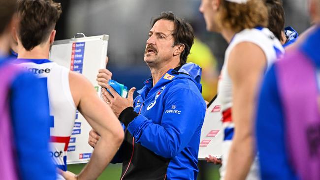 Beveridge’s Bulldogs are bracing themselves for a tough stretch of games. (Photo by Daniel Carson/AFL Photos via Getty Images)