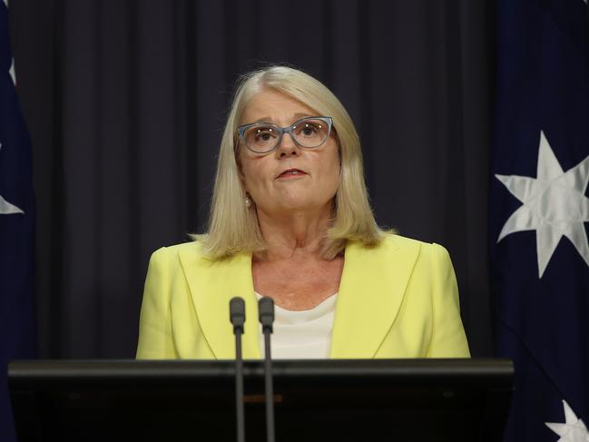 Home Affairs Minister Karen Andrews effectively suggested Beijing may have interfered in the Australian election. Picture: NCA NewsWire / Gary Ramage