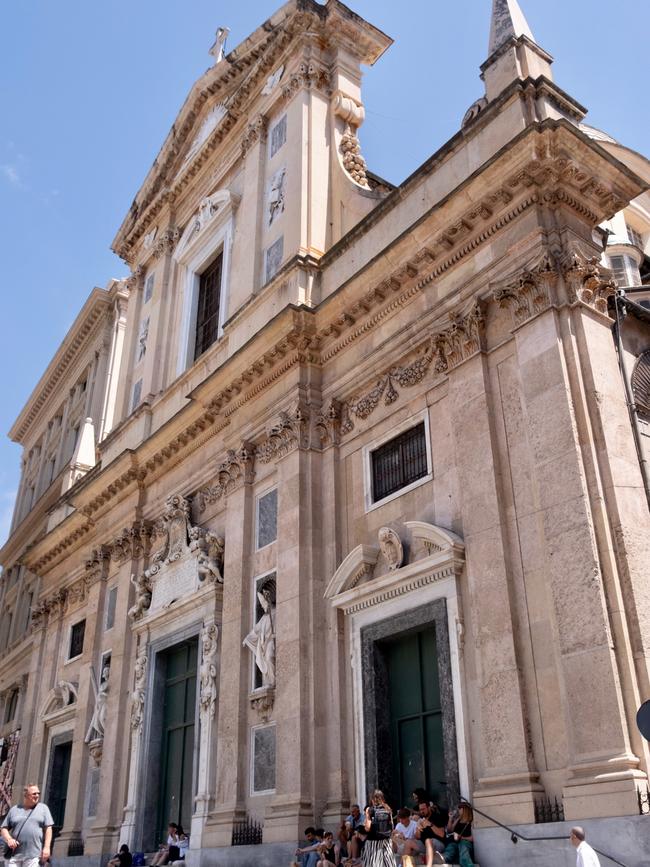 Basilica della Santissima Annunziata del Vastato, Genoa. Photo: Elizabeth Meryment