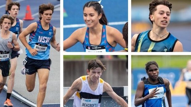 Some of the NSW young guns chasing gold as the Australian All Schools athletics 2022 in Adelaide.