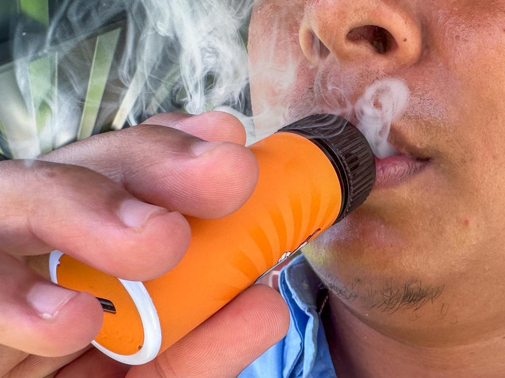 Regulated vapes and a tobacco tax freeze stands to benefit the economy and community. Picture: Pema Tamang Pakhrin