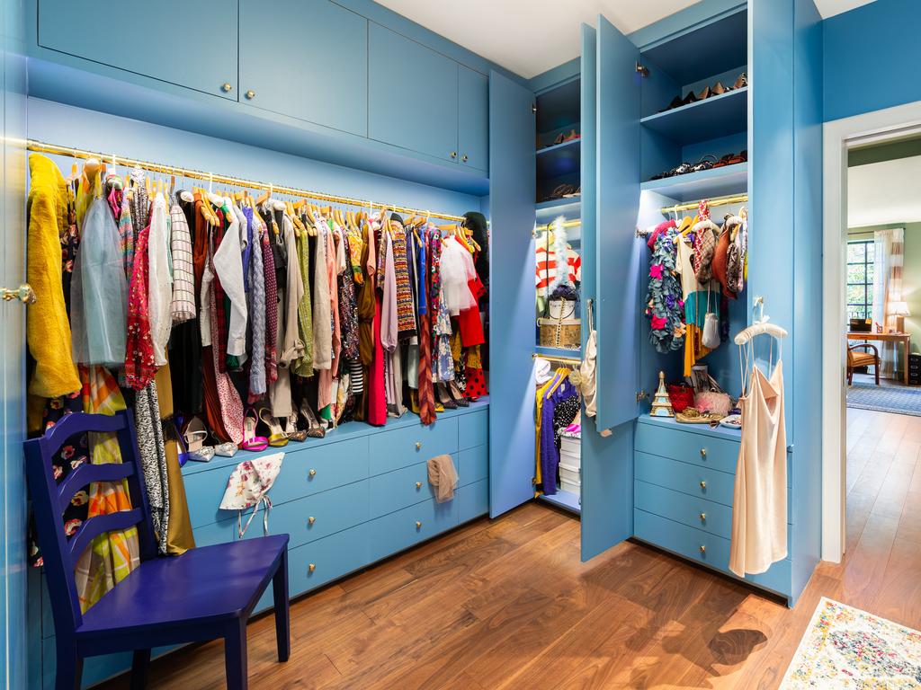 Guests can play dress-up in Carrie’s iconic closet. Picture: Kate Glicksberg