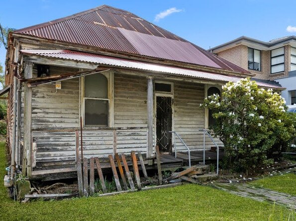 Run down Sydney house sells for $2.4m at auction. 21 The Parade, Enfield, NSW 2136. Picture: NewsWire via REA