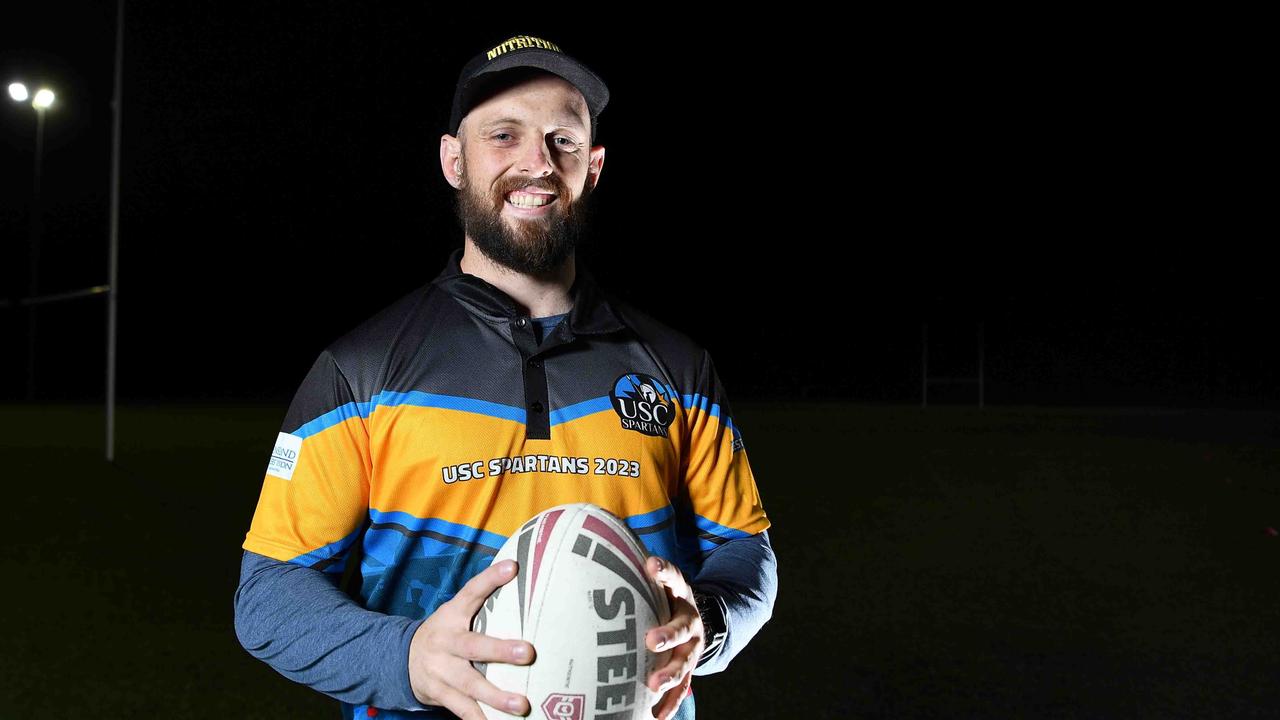 USC Spartans rugby league head coach Matt O'Donnell. Picture: Patrick Woods