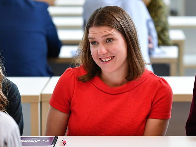 Jo Swinson, leader of the Liberal Democrats. Picture: Getty