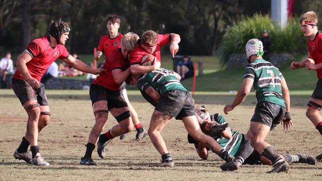 Action from the GPS Terrace v BBC clash.