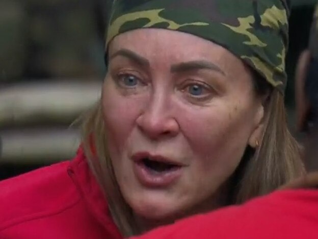 The camp was flooded with tears as Candice said her goodbyes. Picture from Ten.