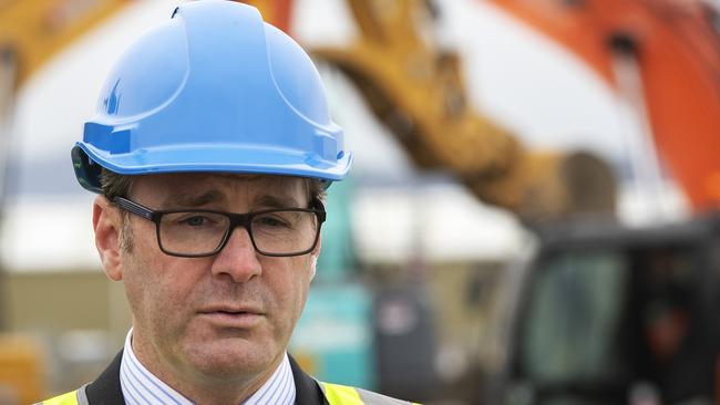 Deputy Premier and Minister for State Growth Michael Ferguson at Macquarie Point. Picture Chris Kidd