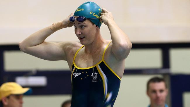 Cate Campbell has decided to give up social media during the Olympics. Pics Adam Head