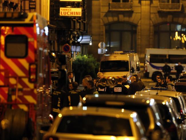 Two people are dead, including the attacker, and several are injured. Picture: AP