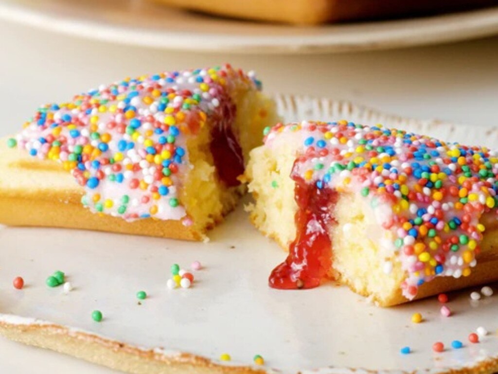 Jaffle maker fairy bread doughnuts.