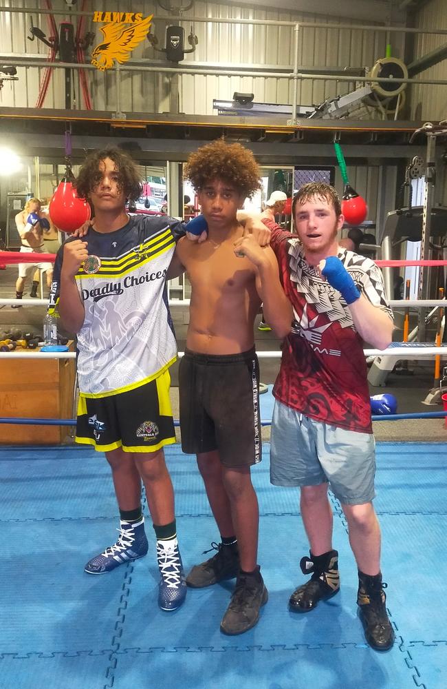 Junior boxing champ Earleeo Cole, 14.