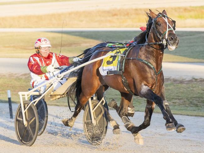 Aldebaran Zeus wins at Bendigo last year. Picture: Stuart McCormick