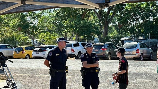 Police were called to protests at Lee Point earlier this month.