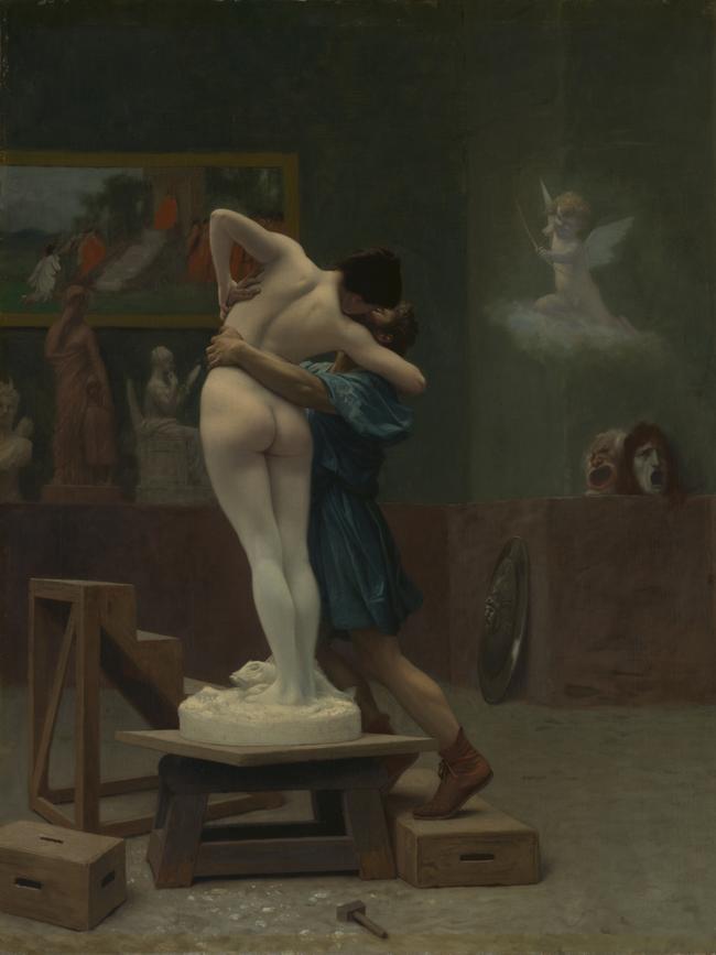 The Met show at QAGOMA: Jean-Léon Gérôme Pygmalion and Galatea c.1890.