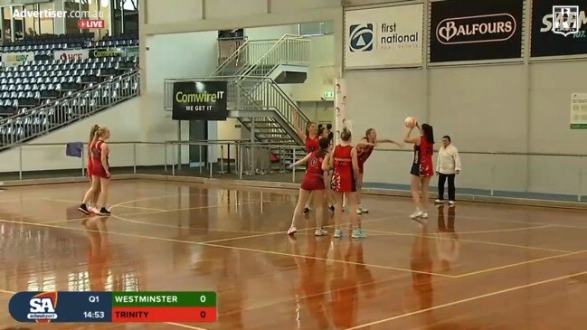 REPLAY: SA School Netball Finals - Tatachilla vs Trinity (Open Group B)