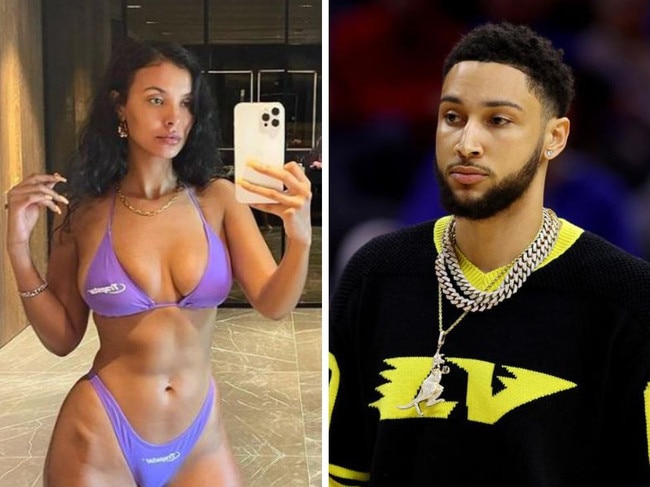 Ben Simmons' fiance has reportedly split up from him.