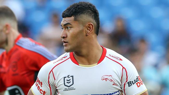 Dolphins halfback Isaiya Katoa in action during the pre-season. Picture: NRL Images