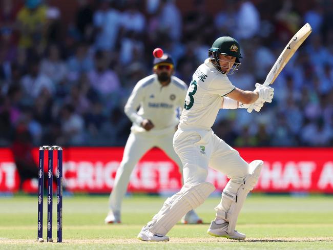 And the shot that got him out the next day. Picture: Paul Kane/Getty Images